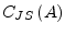 $\displaystyle C_{JS}\left(A\right)$